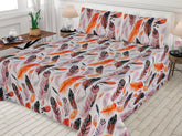 3 Pcs Printed Bedsheet - Q3